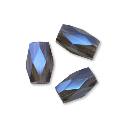 Crystal cut bead lecturne crystal blue