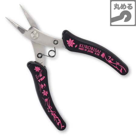K-YM 丸ヤットコ 黒(KUROBISAI)