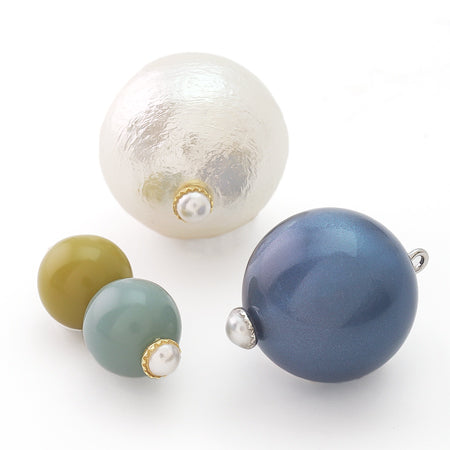 Design pin pearl white/RC