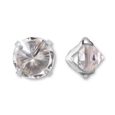 Cubic zirconia clasp