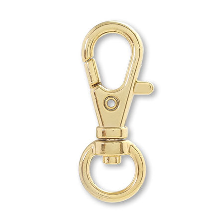 Keychain Eggplant 1 with rotating ring Gold