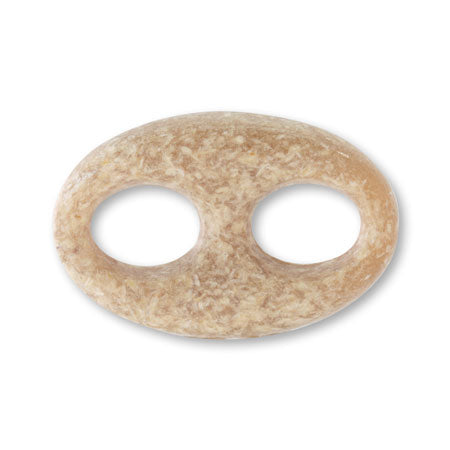 Acrylic Made in Germany Oval 2 Holes Synagro Light Brown