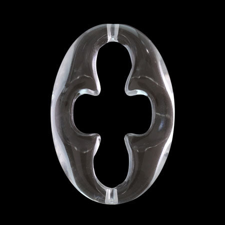 アクリル ドイツ製 リング フラワー クリスタル