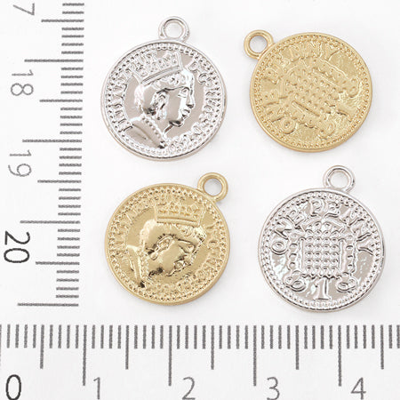 Charm Coin Queen Ancient Gold