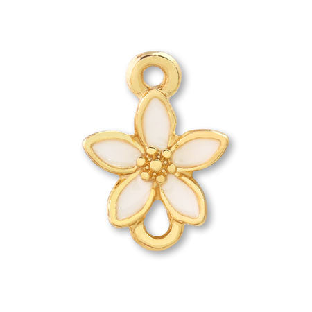 Charm lemon flower 2 White / g