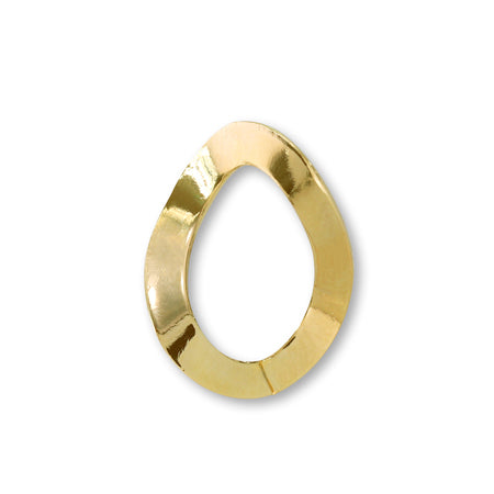 Metalpart Wave No. 15 (with the eye) gold