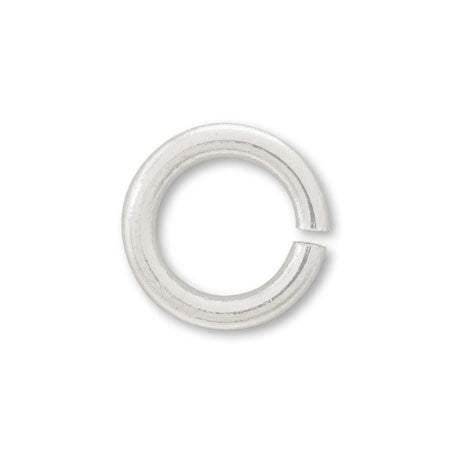 丸カン シルバーメッキ