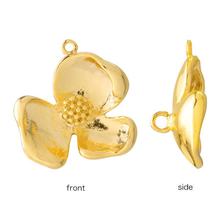 Charm 3: Blossom of Flowers and Gold