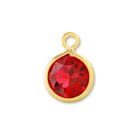Chanel Stone #1088 1 ring Scarlet/G