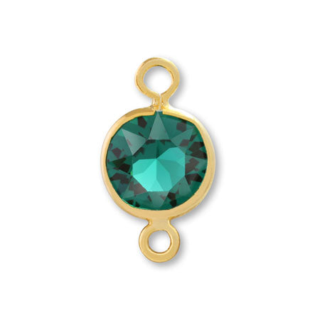 シャネルストーン #1088 2カン エメラルド/G