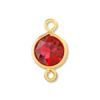 Chanel Stone #1088 2 rings Scarlet/G