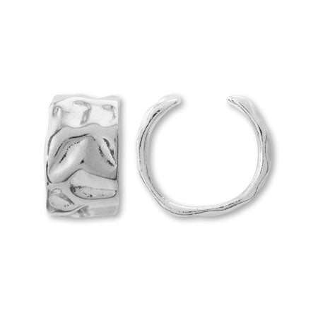 Ear cuff modification 6 rhodium color