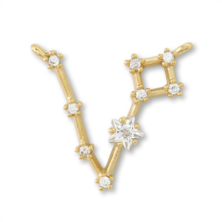 チャーム 星座2 うお座 2カン キュービックジルコニア/G