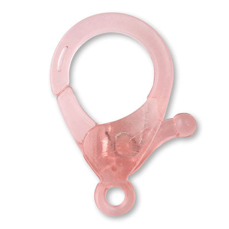 Plastic crab crab clear pink