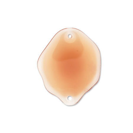 パドルパーツ 変形ラウンド 2穴 キャメル【アウトレット】