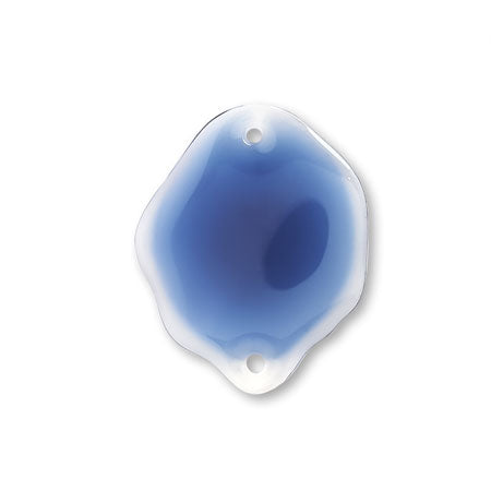 パドルパーツ 変形ラウンド 2穴 ネイビー【アウトレット】