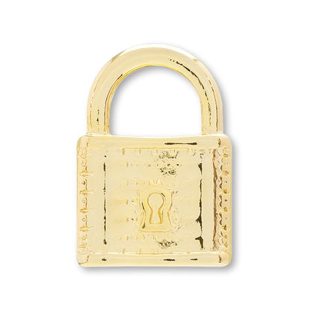 Charm Padlock No.3 Gold