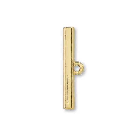 Mantel bar plain gold