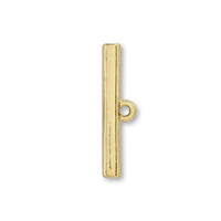 Mantel bar plain gold