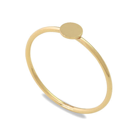 Ringdai Staking Ring Ring Disk K14GF