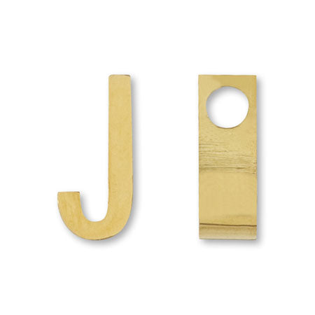 メタルパーツ イニシャル J ゴールド