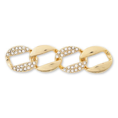 Stone chain parts 2 gold