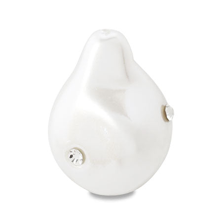 Ishitsuki Resin Baroque 3 White AB/Krystal