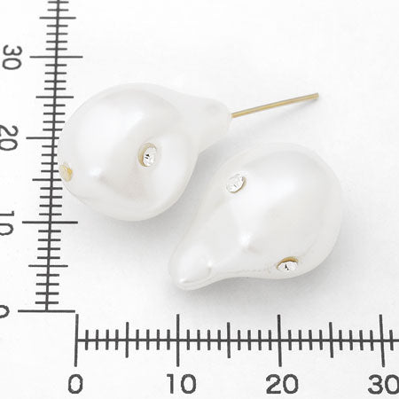 Ishitsuki Resin Baroque 3 White AB/Krystal