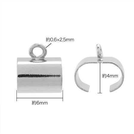 Hair fittings with caulking ring gold