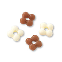 アクリル ドイツ製 プチフラワー エッグシェル/マロン【アウトレット】