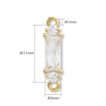 Charm Cubic Zirconia Claw Claw Bucket 3rd 2 2 2 Changold