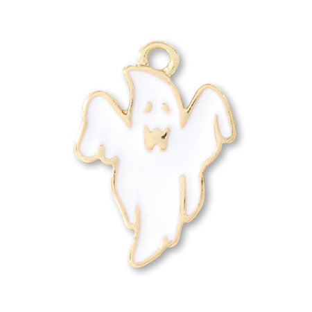 チャーム ハロウィンゴースト ホワイト/G – 貴和製作所オンラインストア