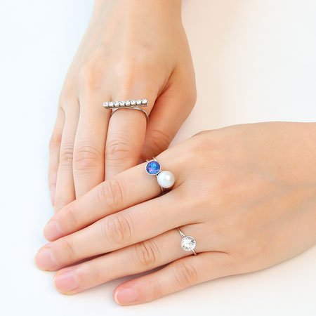 リング台 石座付 ラウンド#1088 ゴールド