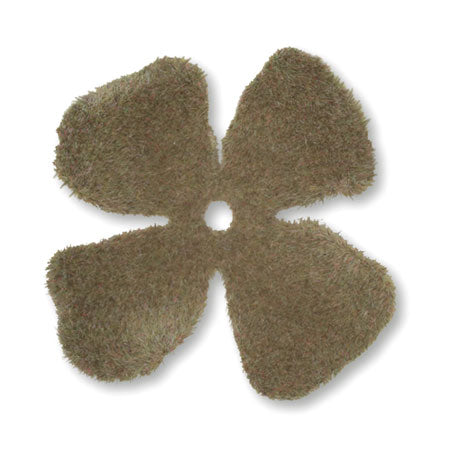 フロッキーパーツ 4弁花 オリーブ【アウトレット】