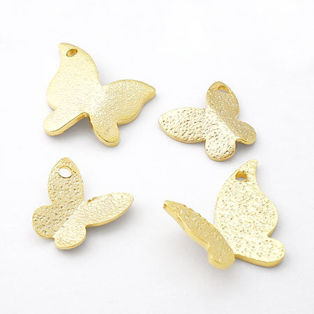 Metal parts Stardust Butterfly No.2 1 hole gold