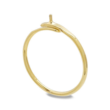 Gold base ring