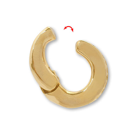 イヤーカフ バネ式 No.1 キュービックジルコニア/RC