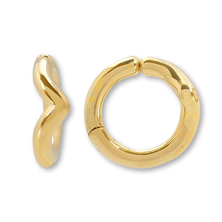Ear cuff spring type No.2 gold