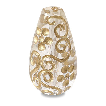 Acrylic Made in Germany Drop Flower Crystal/G