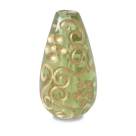 Acrylic German Drop Flower Ivy Green/G