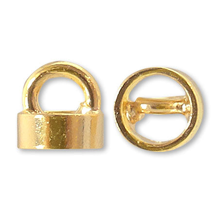 End parts for round balls gold