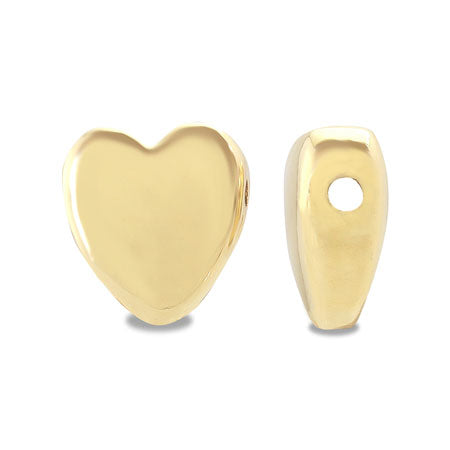 Metal beads heart