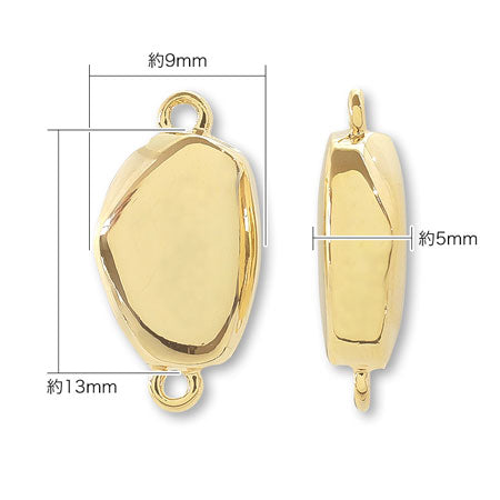 ジョイントパーツ 変形 2カン ロジウムカラー