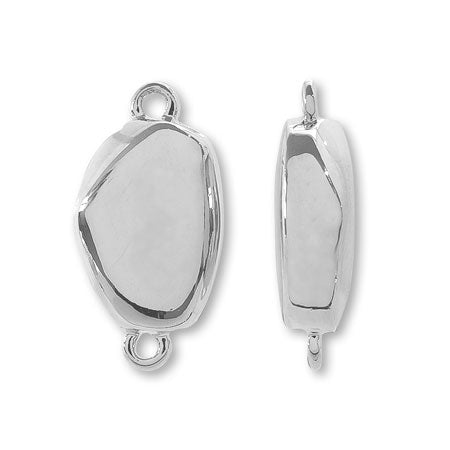 ジョイントパーツ 変形 2カン ロジウムカラー