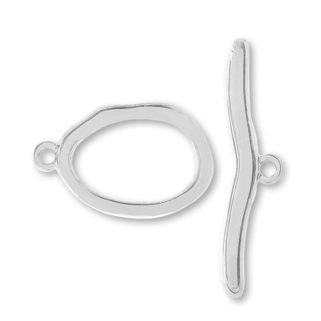 Mantel Oval Rodium Color