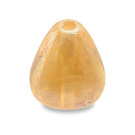 チェコ トライアングルドロップ トパーズ/ホワイトラスター【アウトレット】