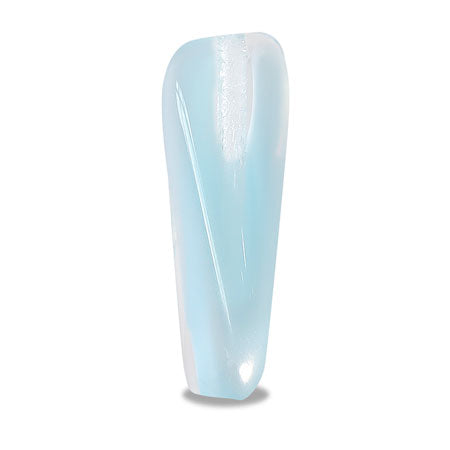 Czech Twisted Rectangle Moonsky Blue