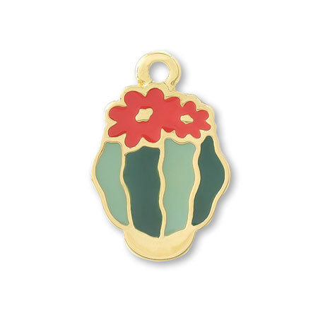 Charm Cactus Maru Flat Green/G