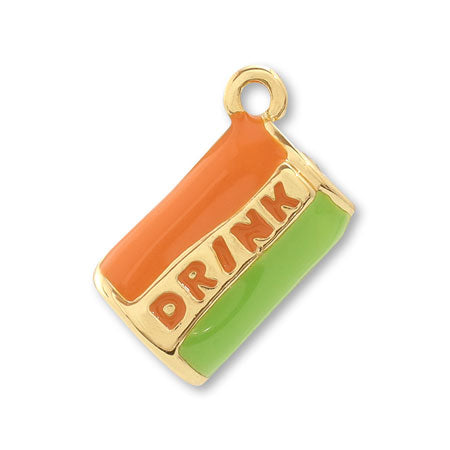 チャーム 缶ジュース オレンジ/G