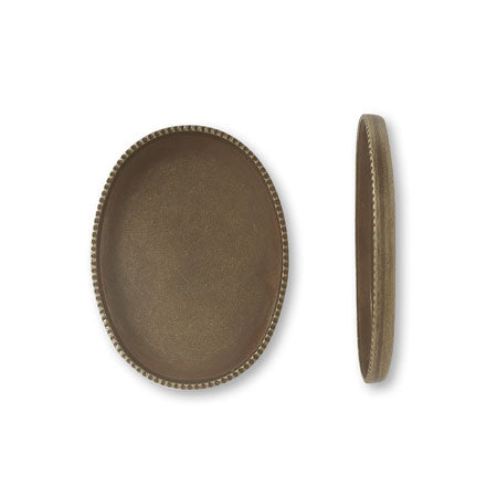 Meal plate without ring (oval) Kinkobi